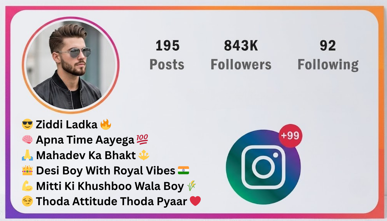 120 Instagram Bio for Boys: Short, Simple & Powerful Ideas