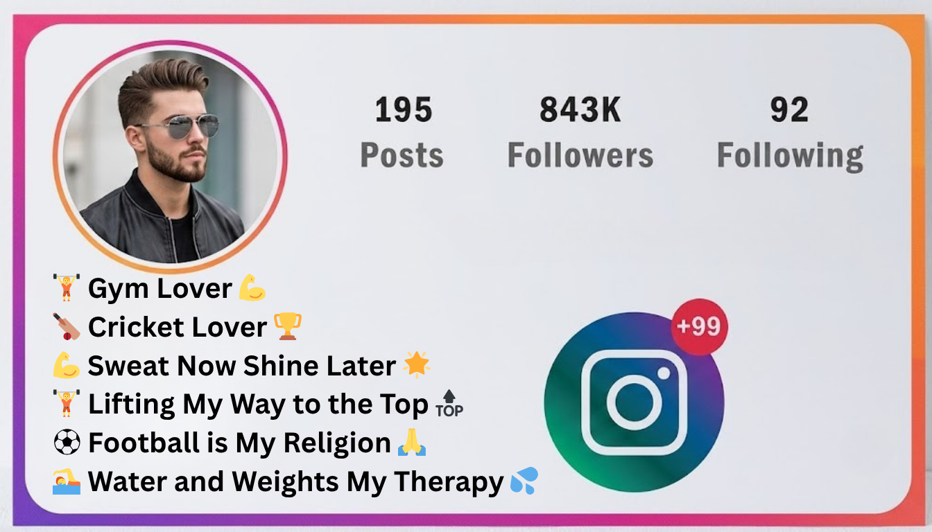120 Instagram Bio for Boys: Short, Simple & Powerful Ideas