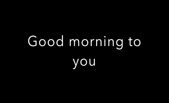 good morning singing in the rain lyrics