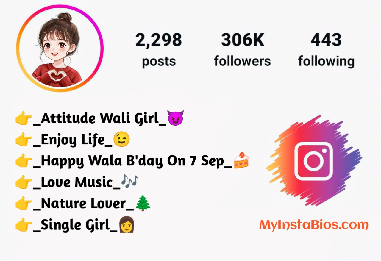 instagram bio for girls stylish