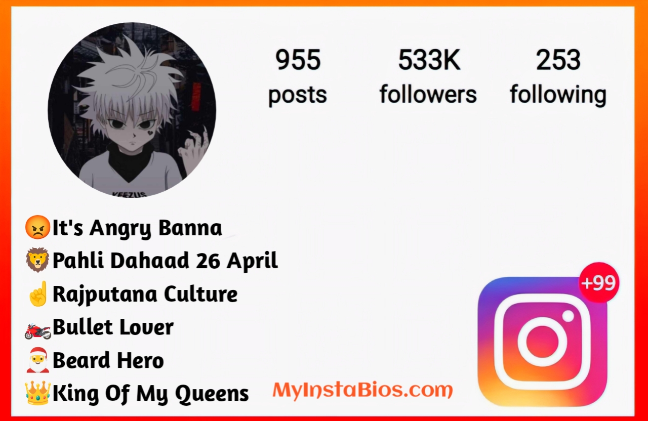 Instagram bio for Rajput