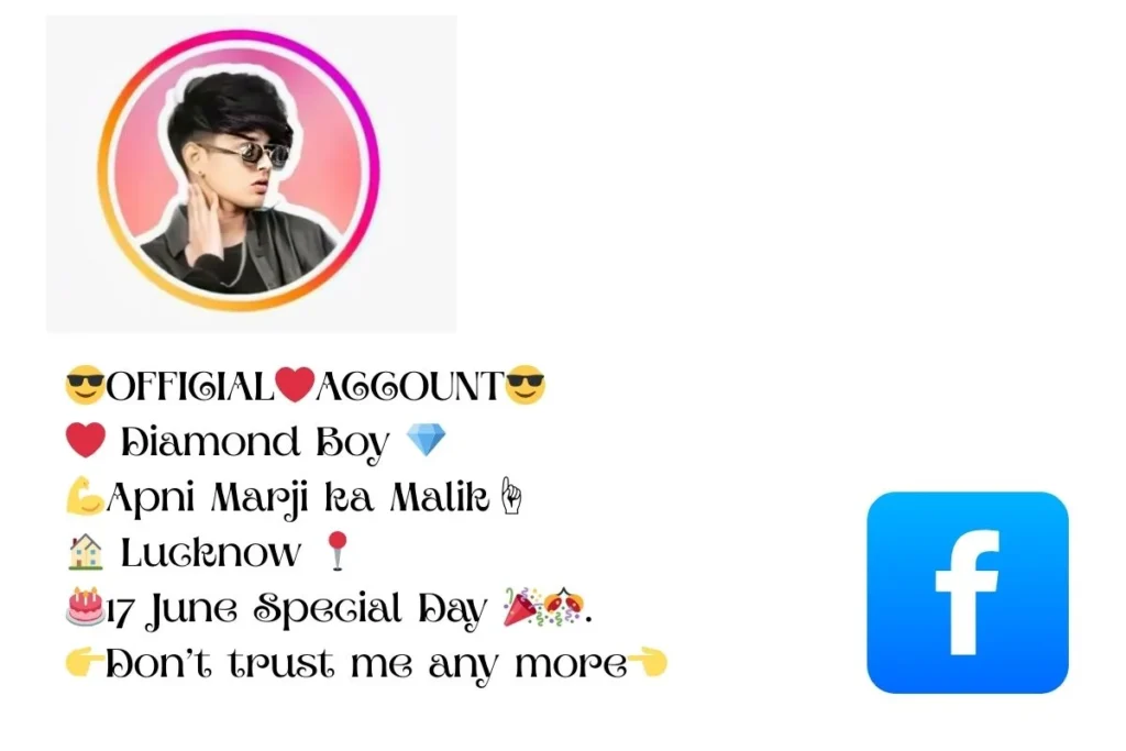 Stylish Facebook Bio 